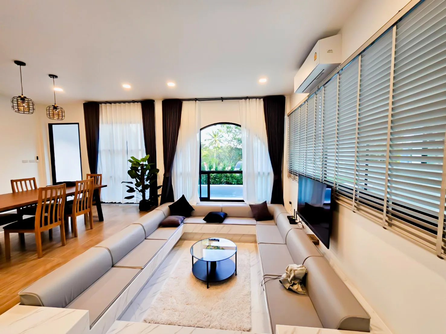 Double layer tape curtain (5)